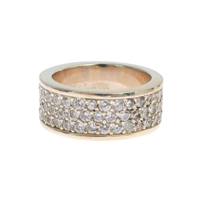 Nialaya Silver Womens CZ 925 Sterling Ring Nialaya