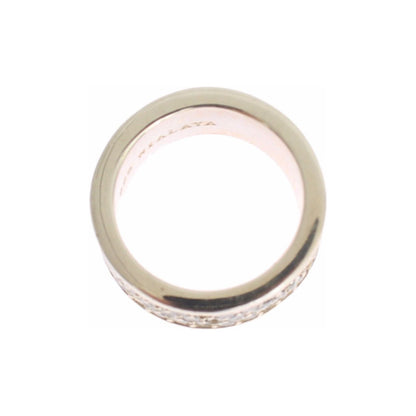 Nialaya Silver Womens CZ 925 Sterling Ring Nialaya