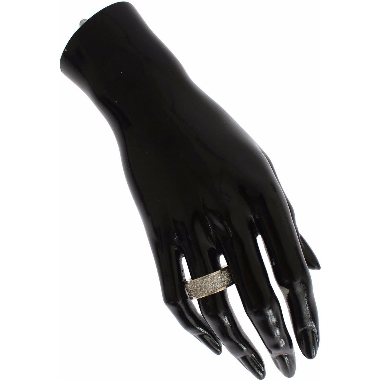 Nialaya Silver Womens CZ 925 Sterling Ring Nialaya