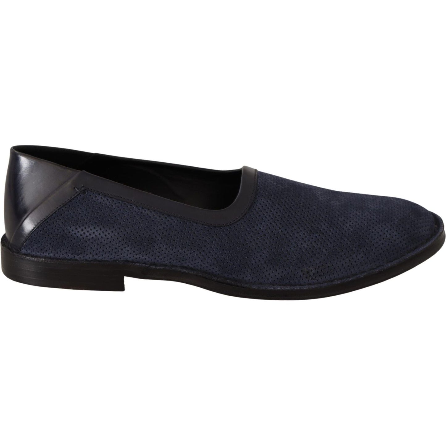 Dolce & Gabbana Elegant Perforated Leather Loafers MAN LOAFERS Dolce & Gabbana