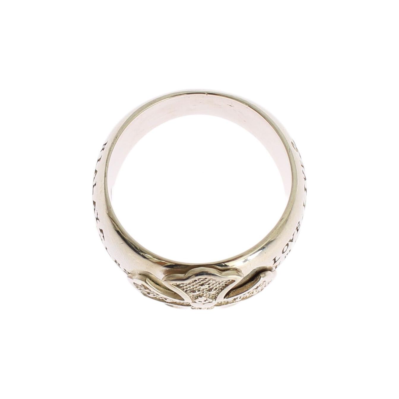 Nialaya Silver Cross Womens 925 Sterling Ring