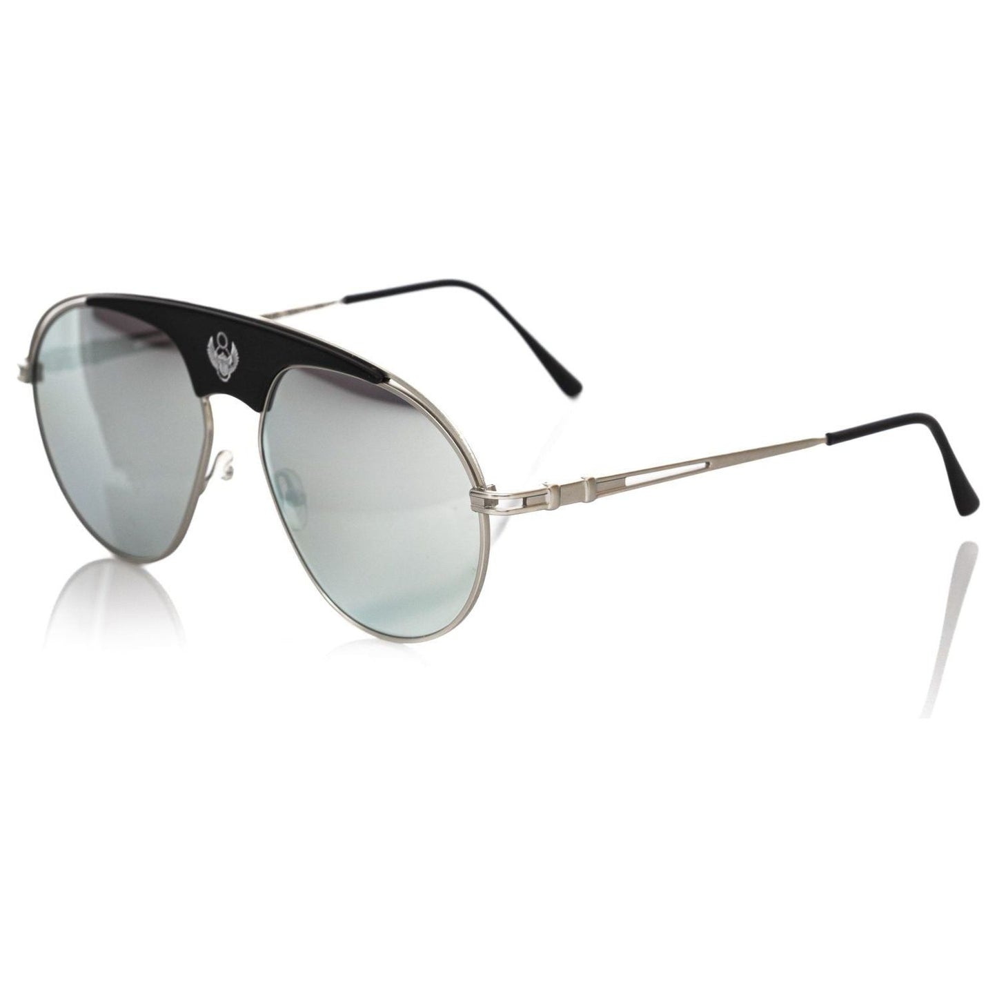 Frankie Morello Multicolor Metallic Fibre Men Sunglass Frankie Morello