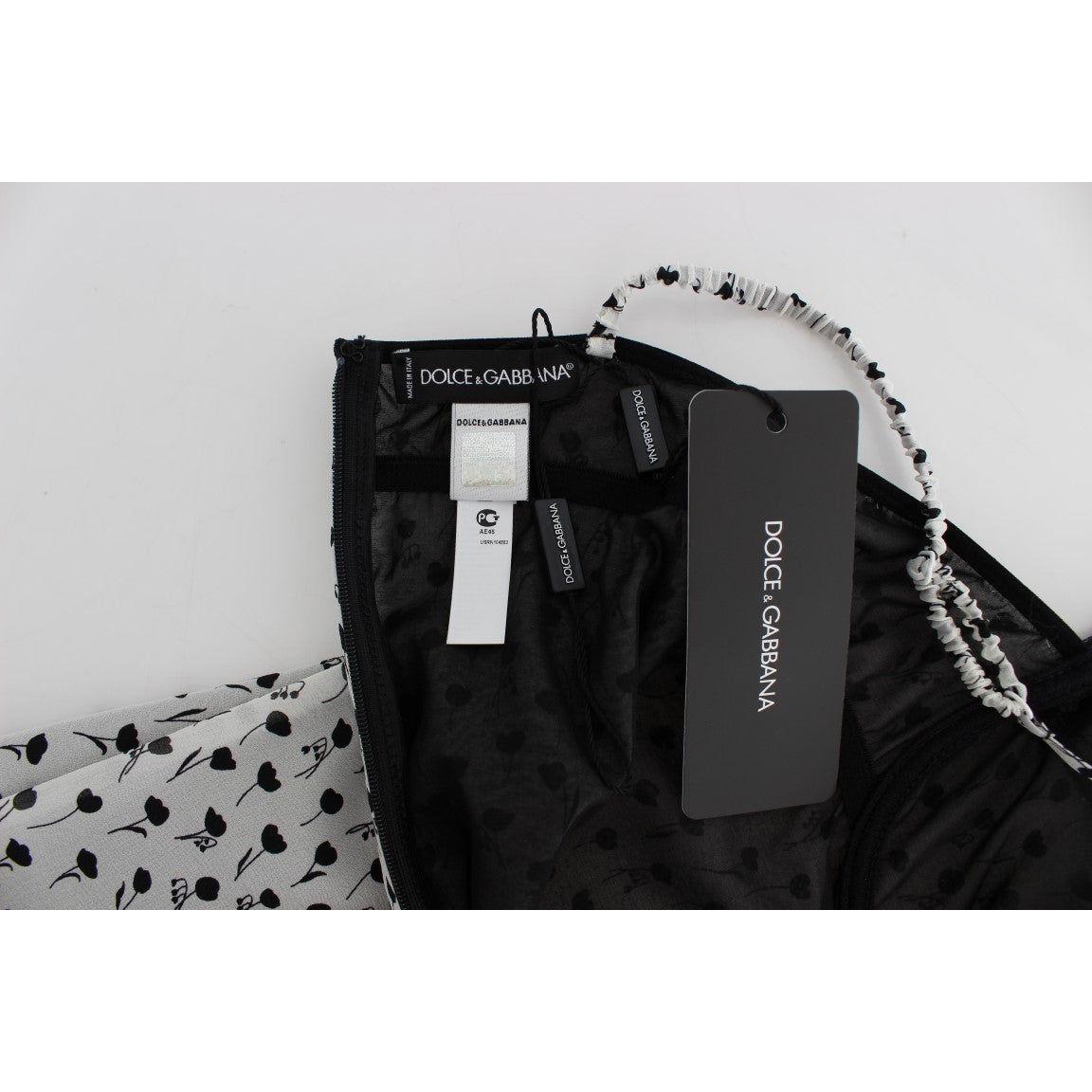 قميص من الحرير الدانتيلي الأنيق من دولتشي آند غابانا