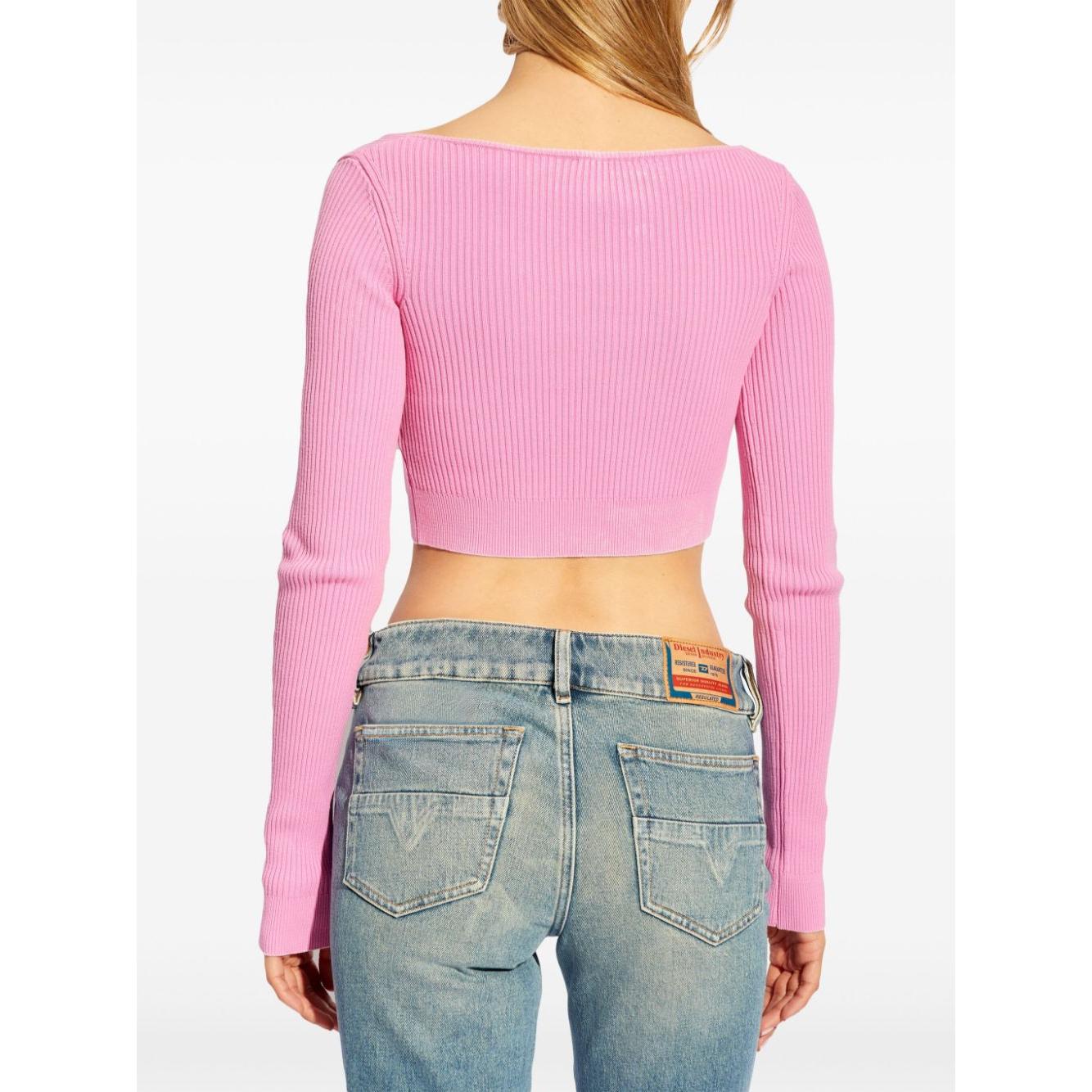 Diesel Sweaters Pink Topwear Diesel