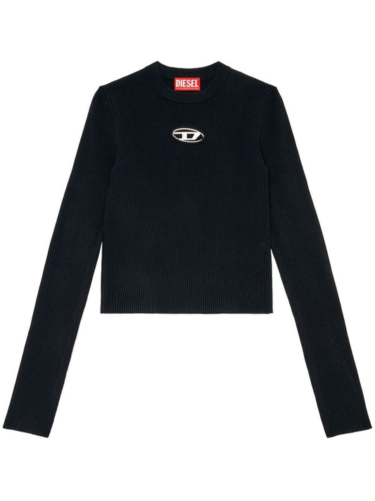 Diesel Sweaters Black Topwear Diesel