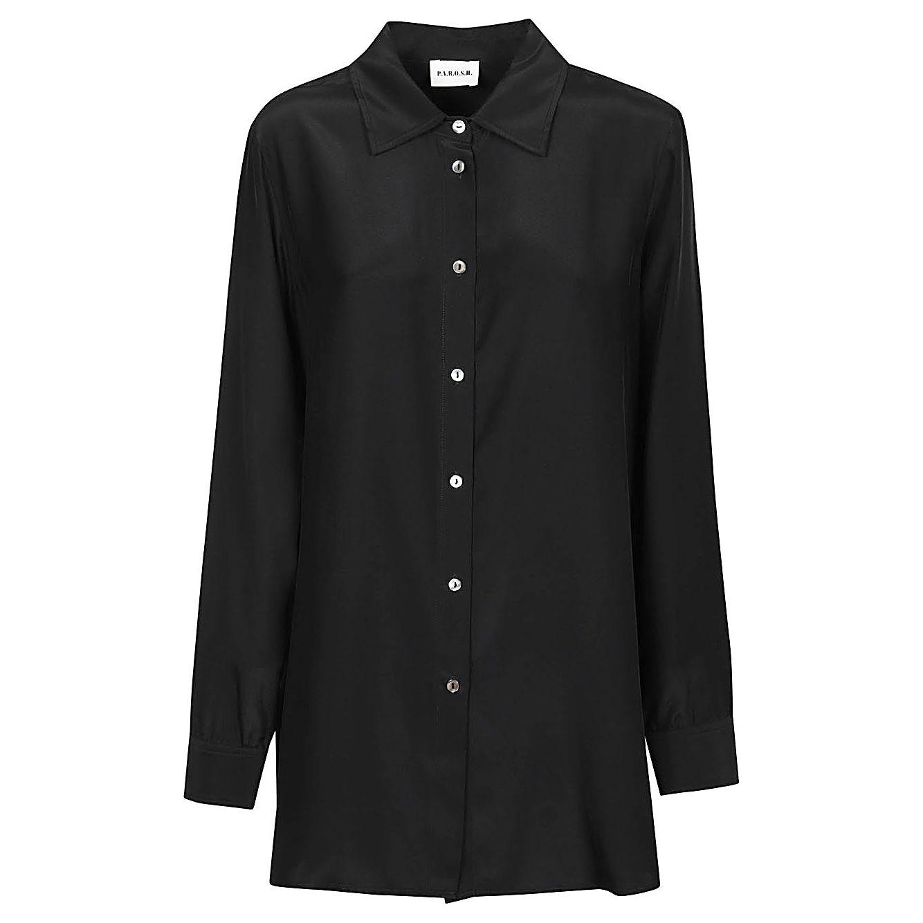 Parosh Shirts Black Shirts Parosh