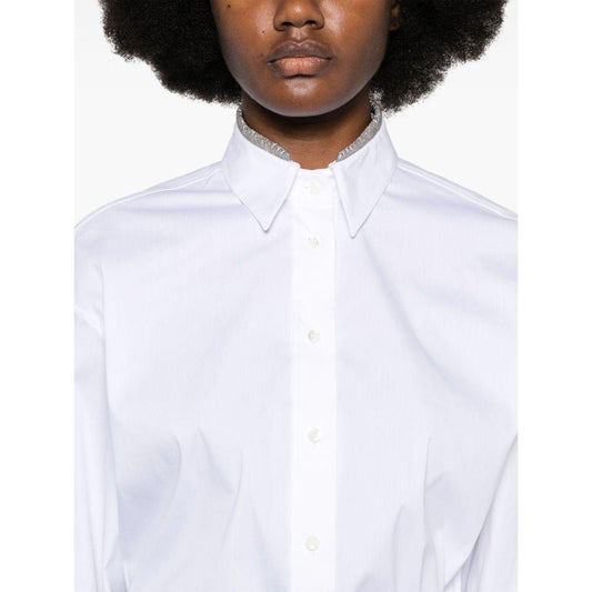 Brunello Cucinelli Shirts White Shirts Brunello Cucinelli Lavender