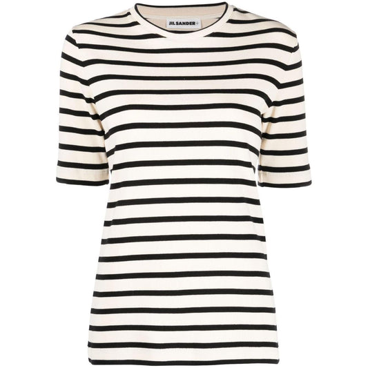 JIL SANDER PLUS T-shirts and Polos Beige Topwear Jil Sander Plus Beige