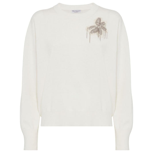 Brunello Cucinelli Sweaters White