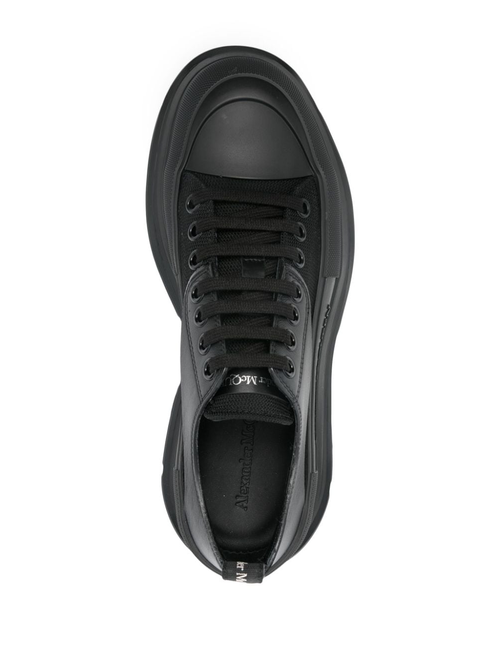 Alexander McQueen calf leather Men Sneakers Black Sneakers Alexander Mcqueen