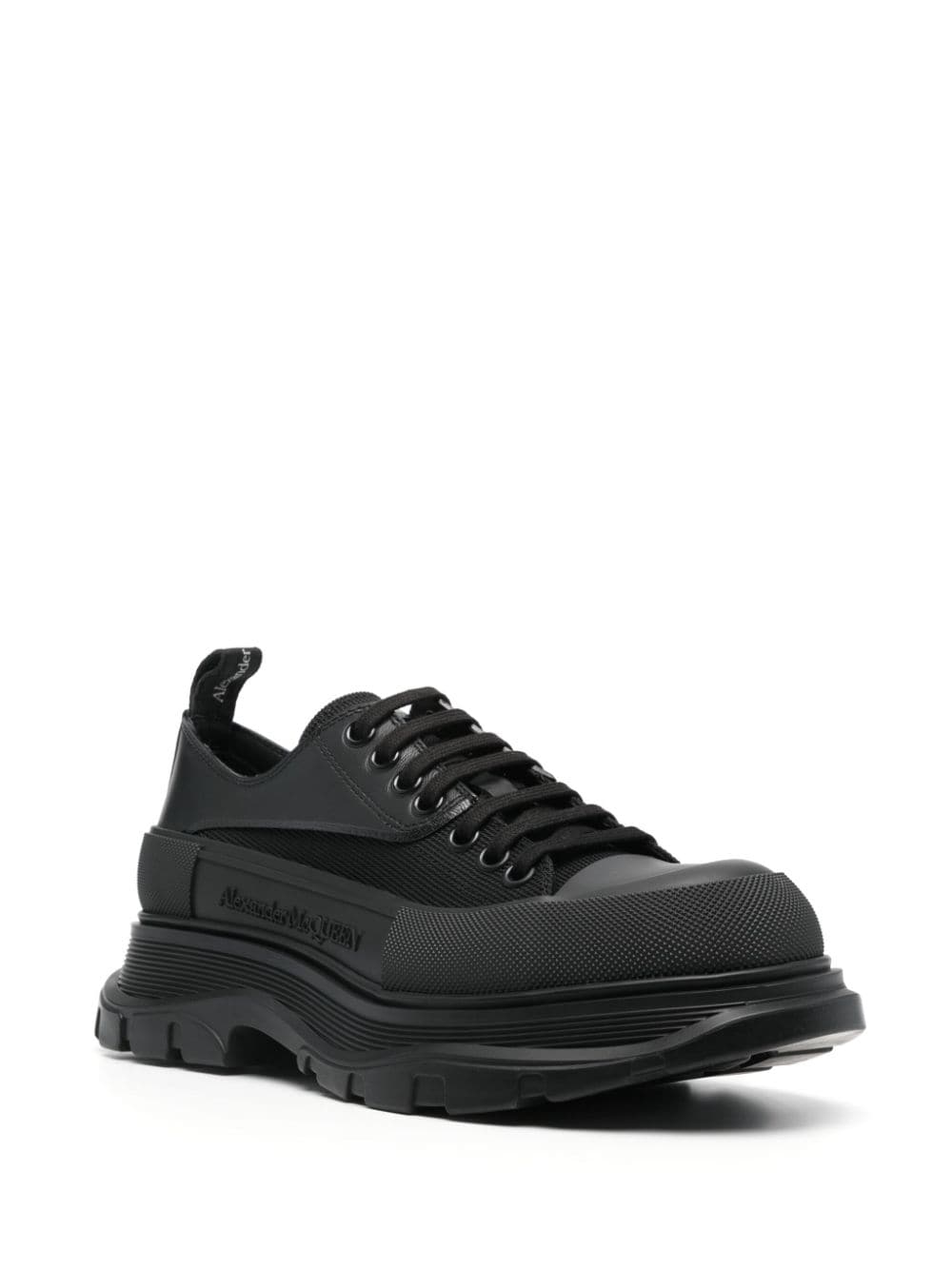 Alexander McQueen calf leather Men Sneakers Black Sneakers Alexander Mcqueen