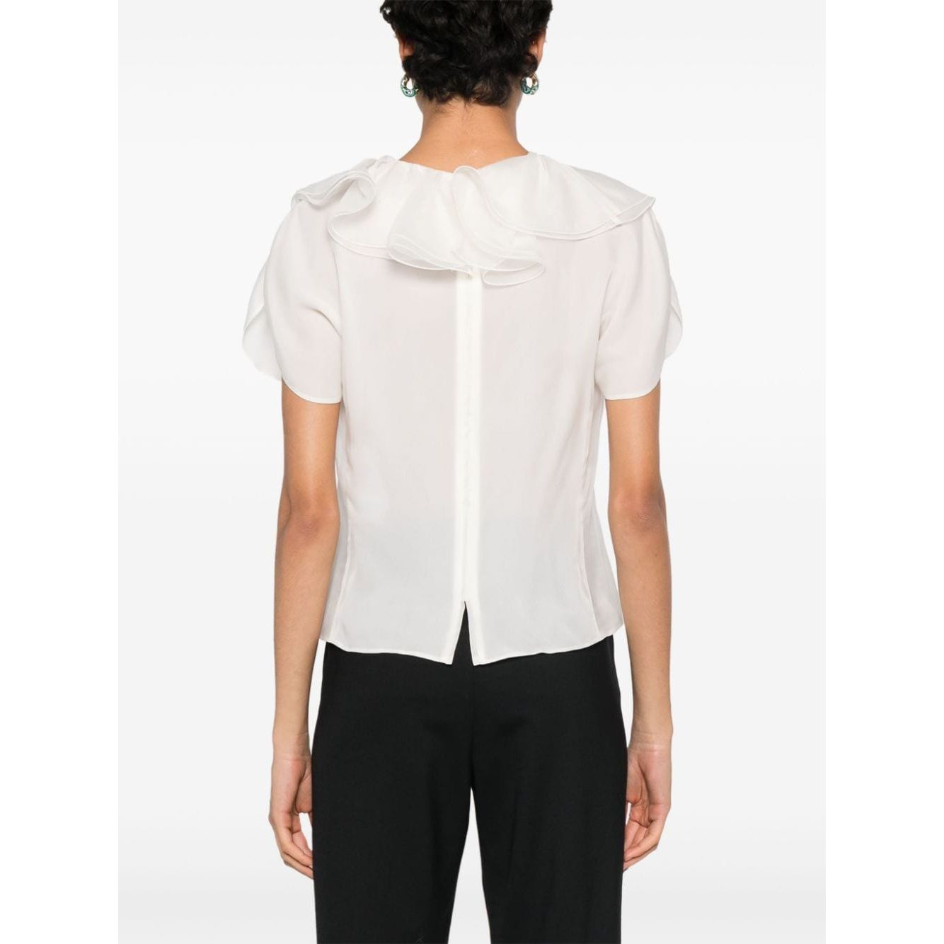 Emporio Armani Top White Topwear Emporio Armani