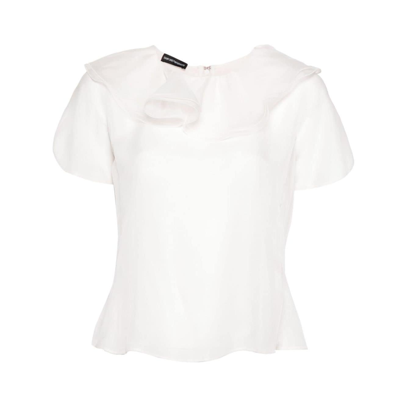 Emporio Armani Top White Topwear Emporio Armani