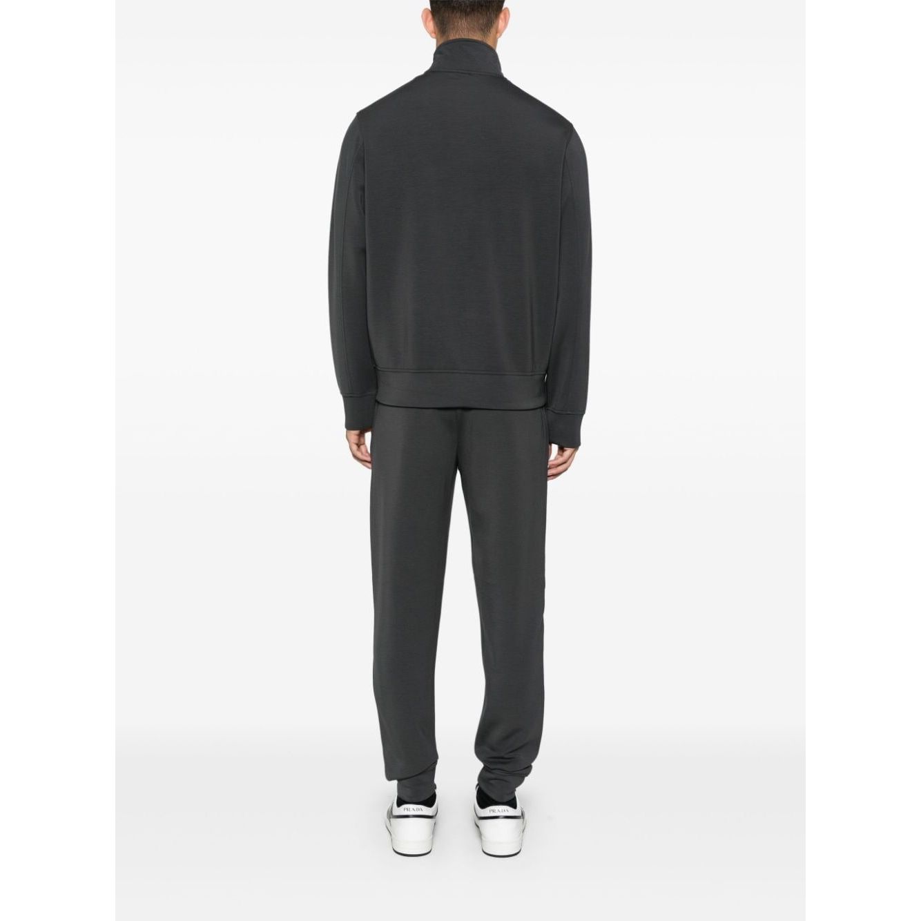 Emporio Armani Sweaters Grey Topwear Emporio Armani