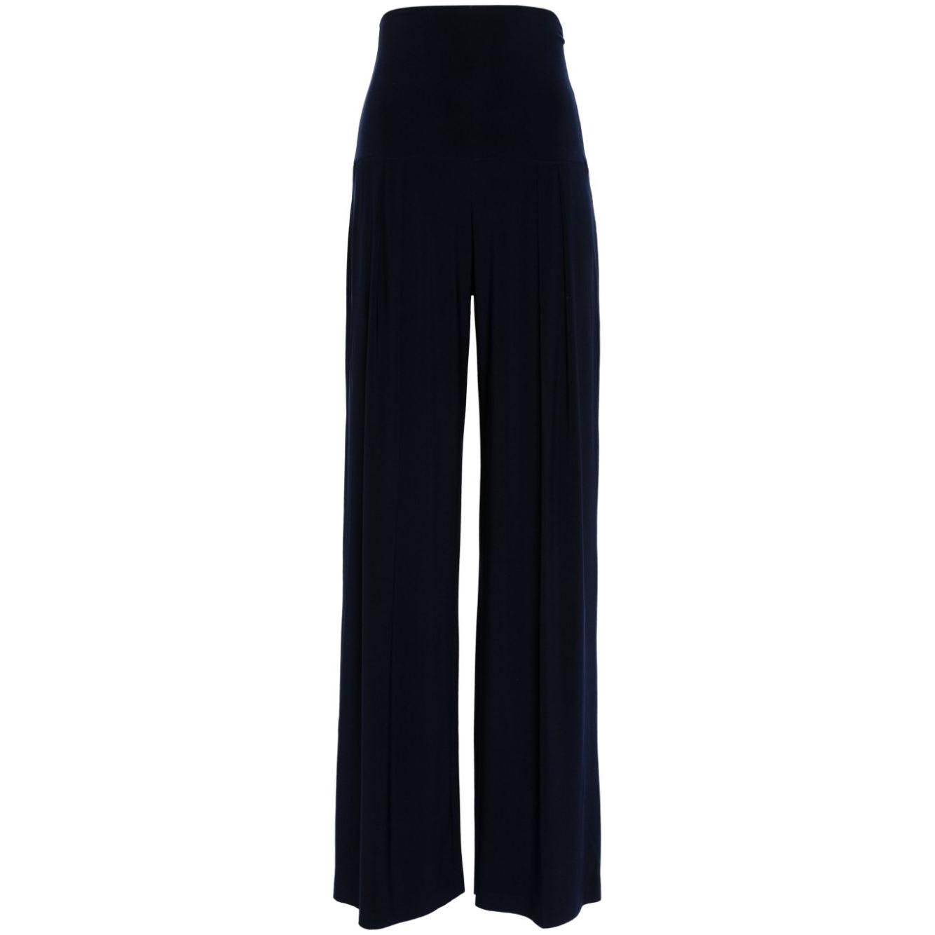 Norma Kamali Trousers Blue Trousers Norma Kamali