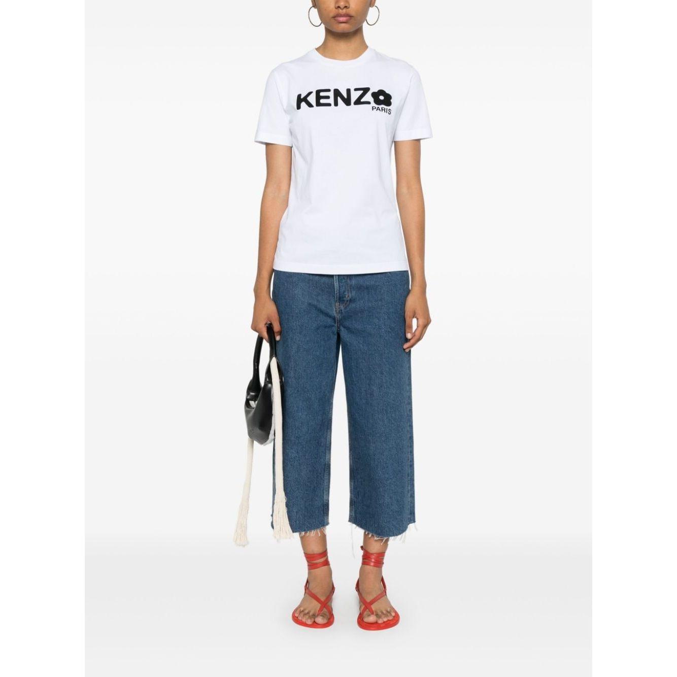 Kenzo T-shirts and Polos White Topwear Kenzo