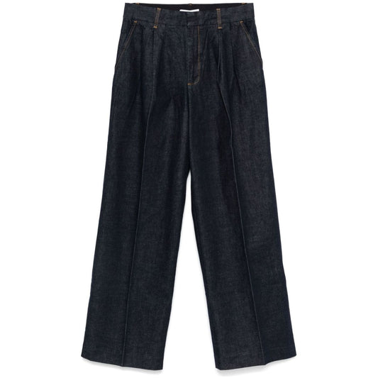 Zimmermann Trousers Blue Trousers Zimmermann