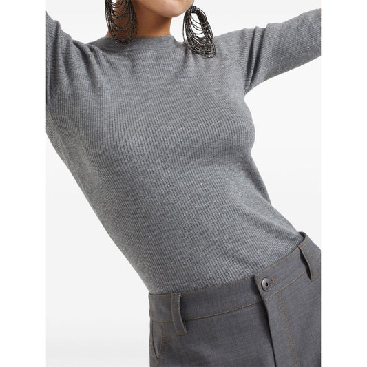 Brunello Cucinelli Sweaters Grey