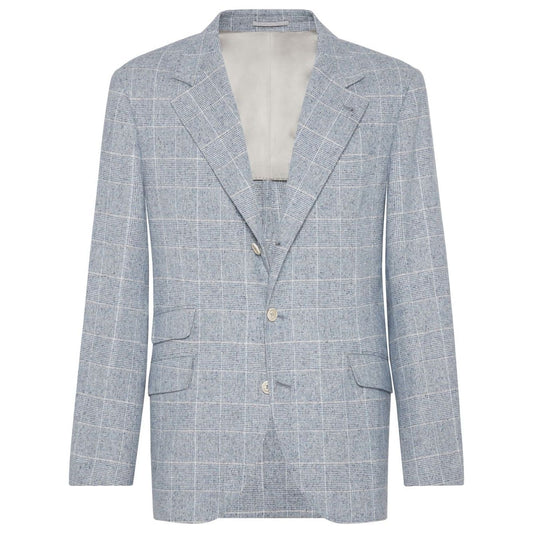 Brunello Cucinelli Jackets Clear Blue