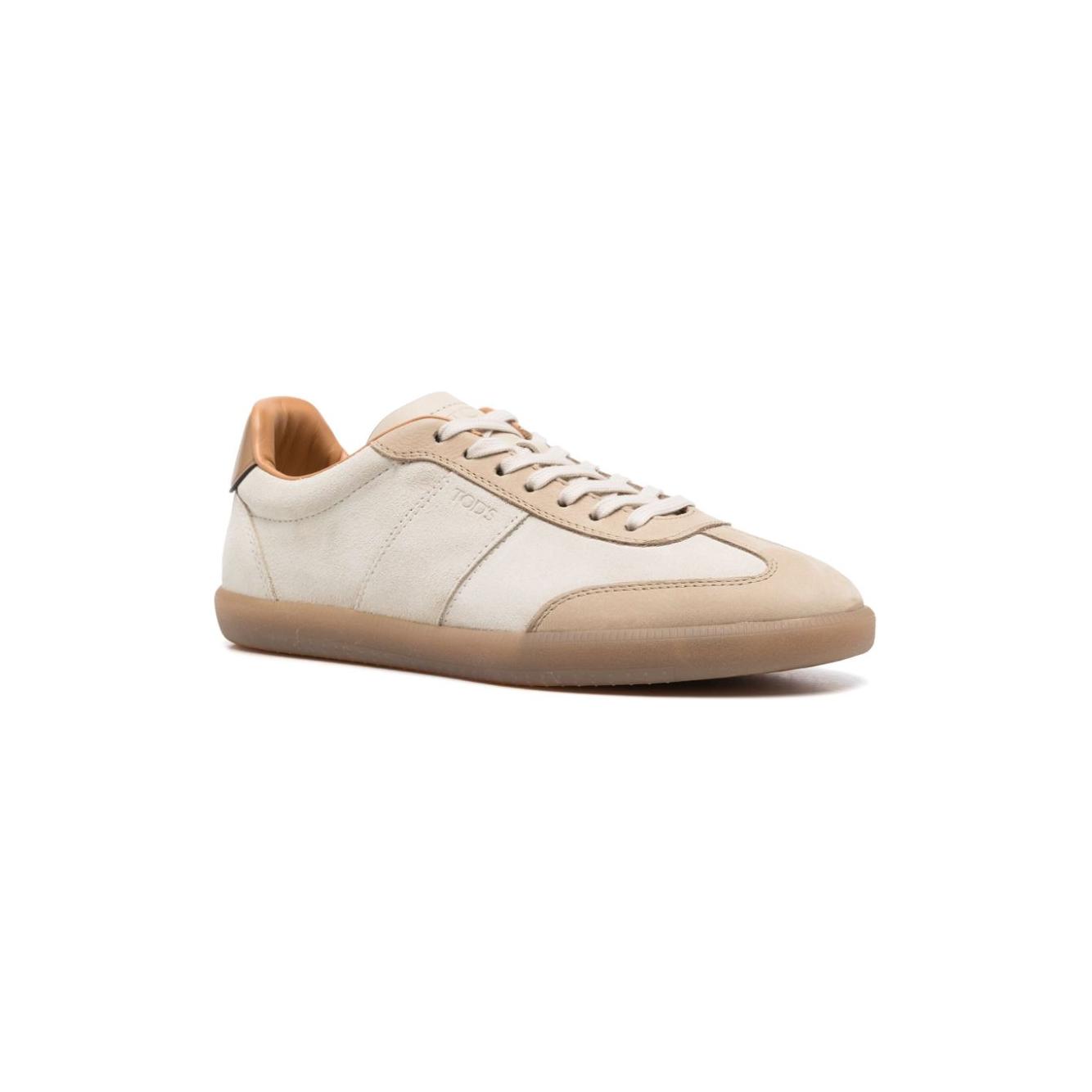 Tod's  calf suede leather Men Sneakers Beige Sneakers Tod'S