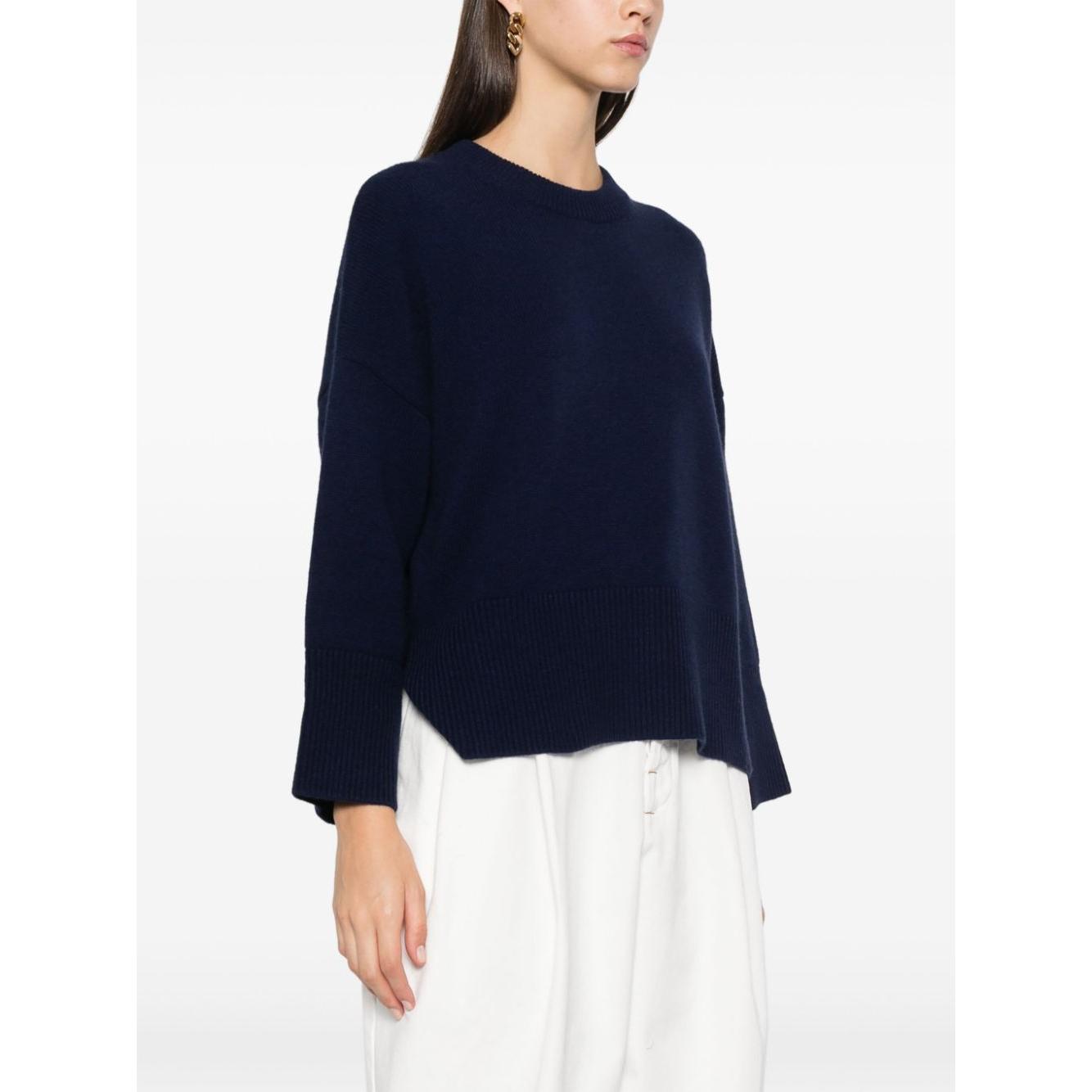 BEYOU cashmere fine knit Sweaters Blue Topwear Beyou