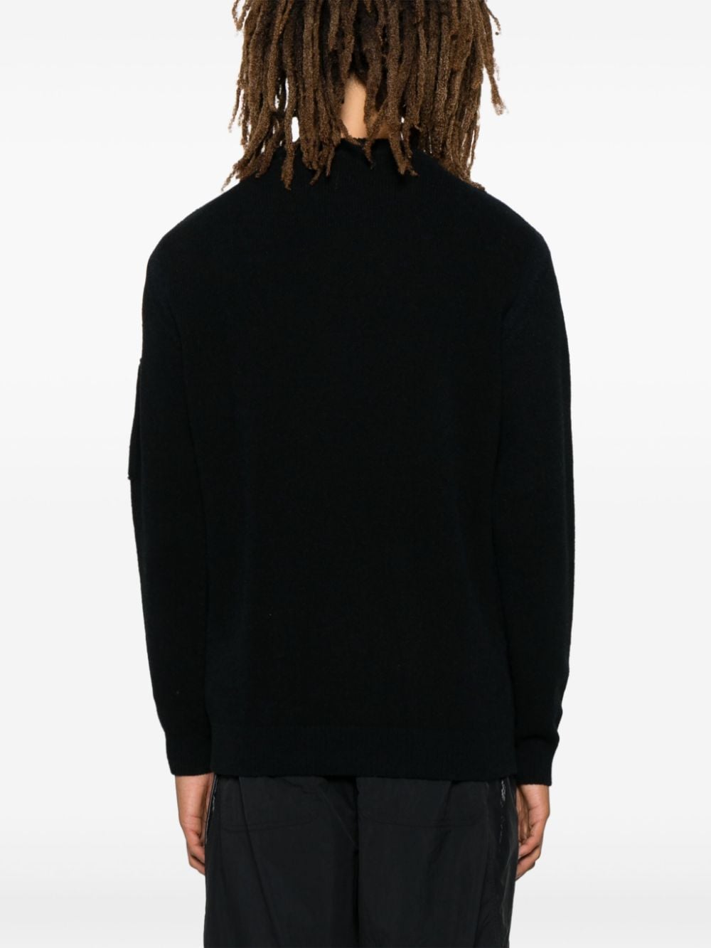 C.P. COMPANY Sweaters Black Topwear C.P. Company