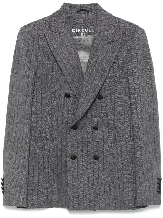 Circolo 1901 Jackets Grey Jackets Circolo 1901