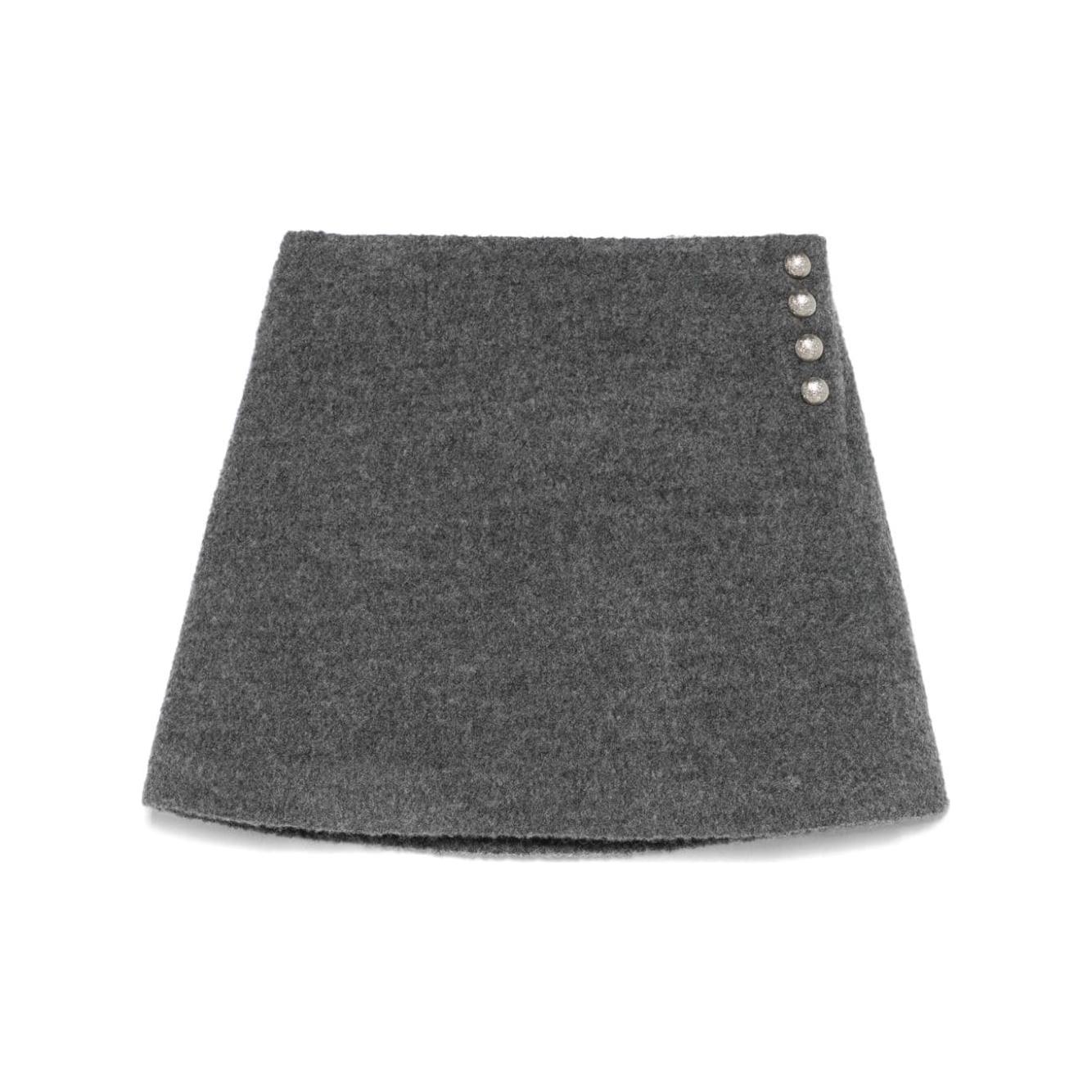 DUNST Skirts Grey Skirts Dunst