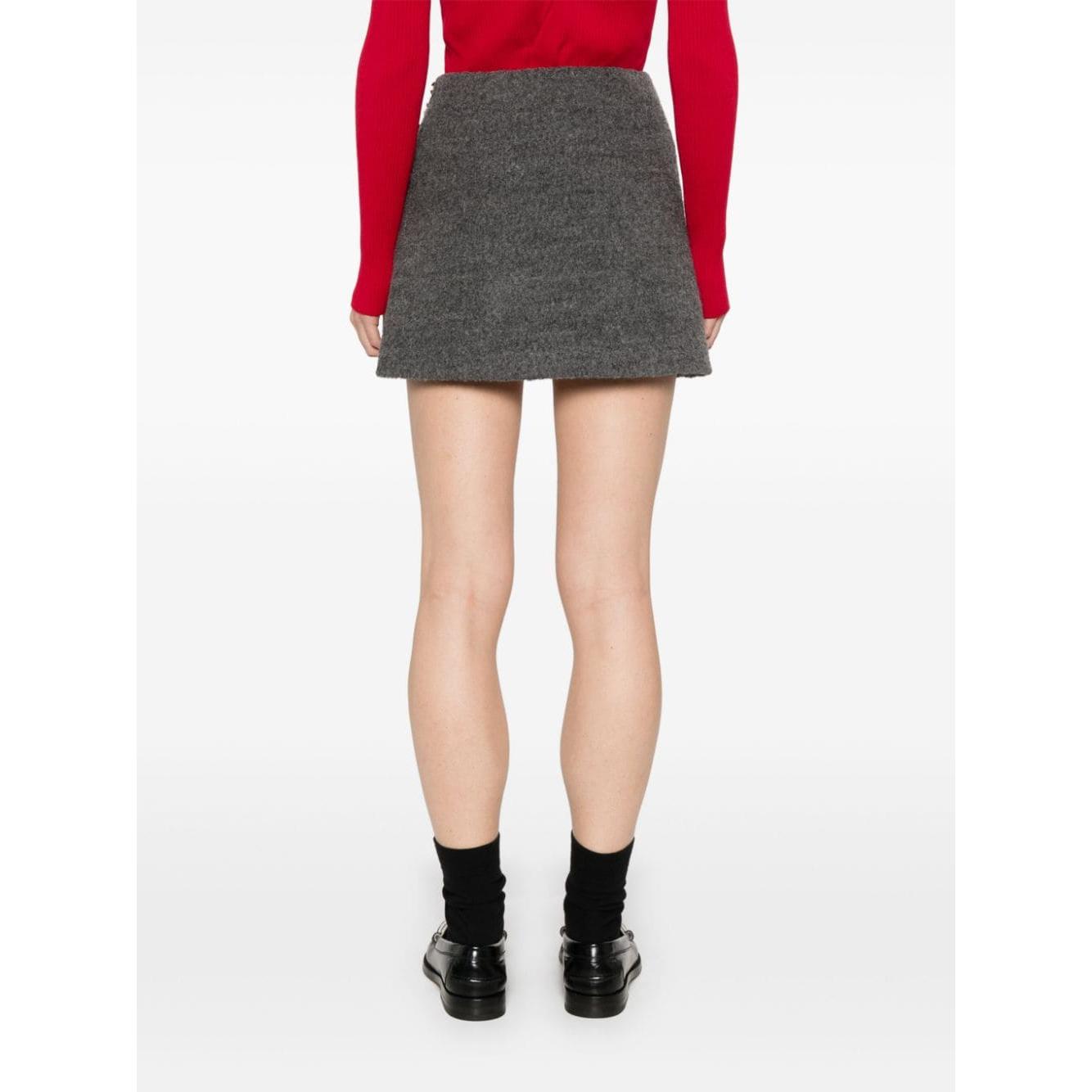 DUNST Skirts Grey Skirts Dunst