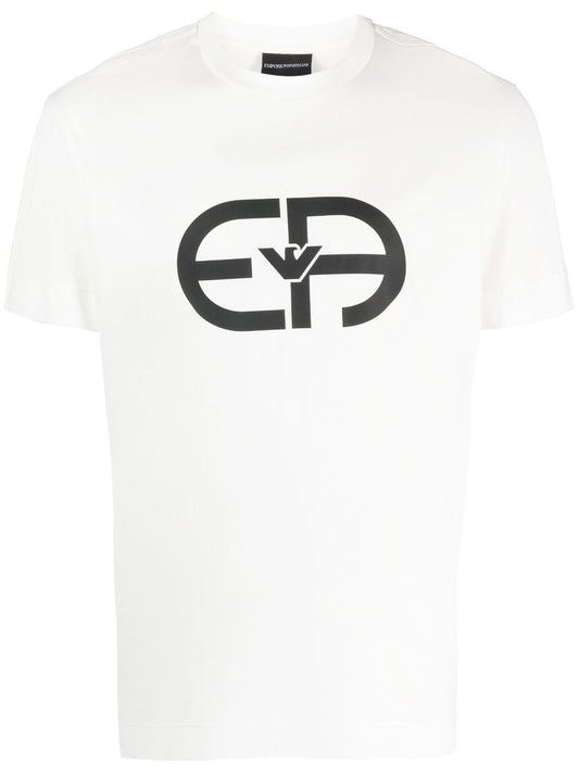 Emporio Armani  lyocell blend Men T-shirts White Topwear Emporio Armani