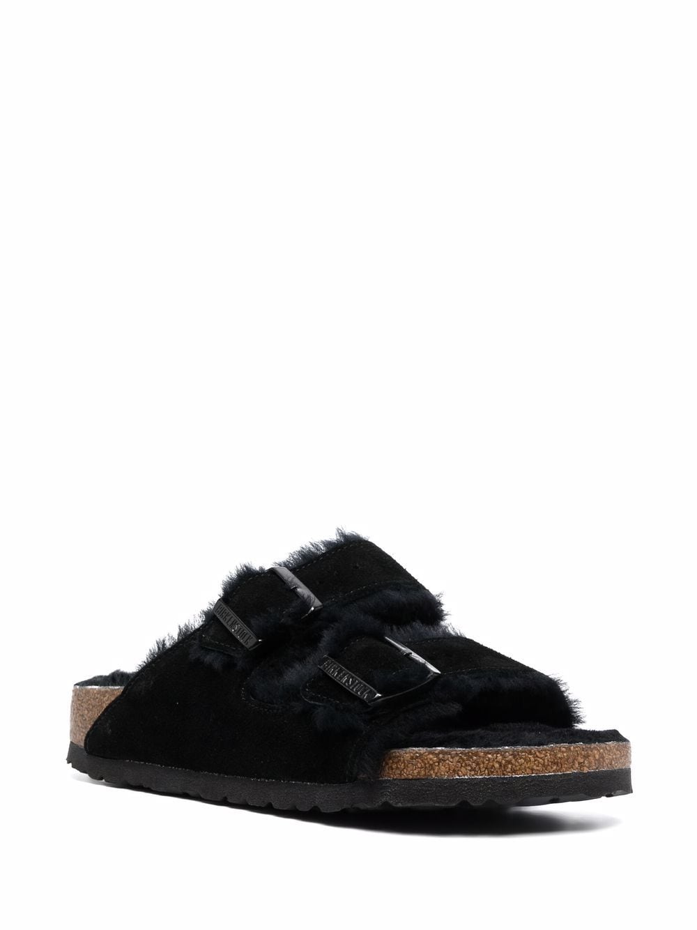 Birkenstock black suede open toe Sandals Sandals Birkenstock