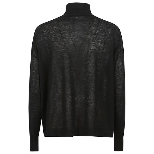 CT PLAGE Sweaters Black Topwear Ct Plage Black