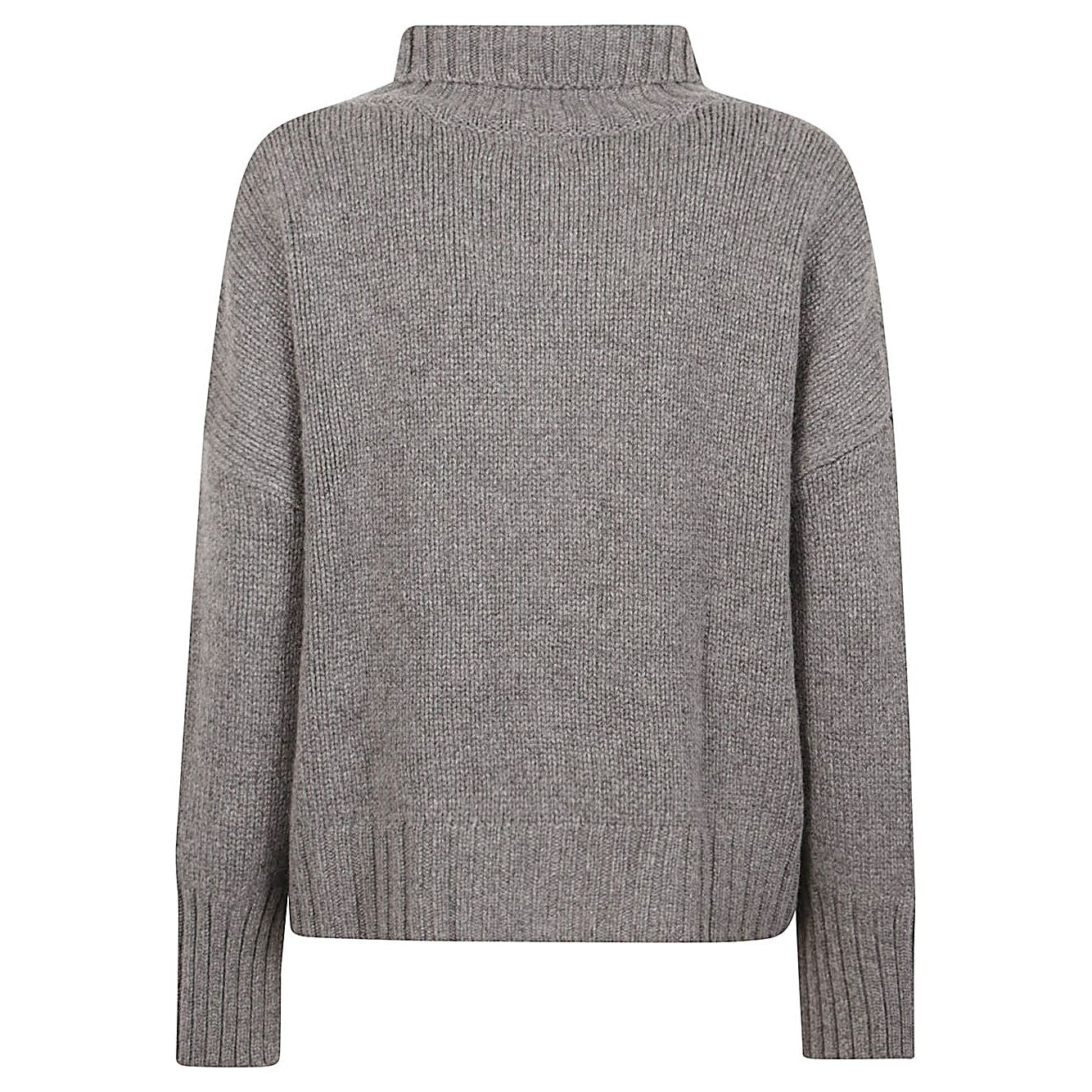 SOFT GOAT Sweaters Grey Topwear SOFT GOAT