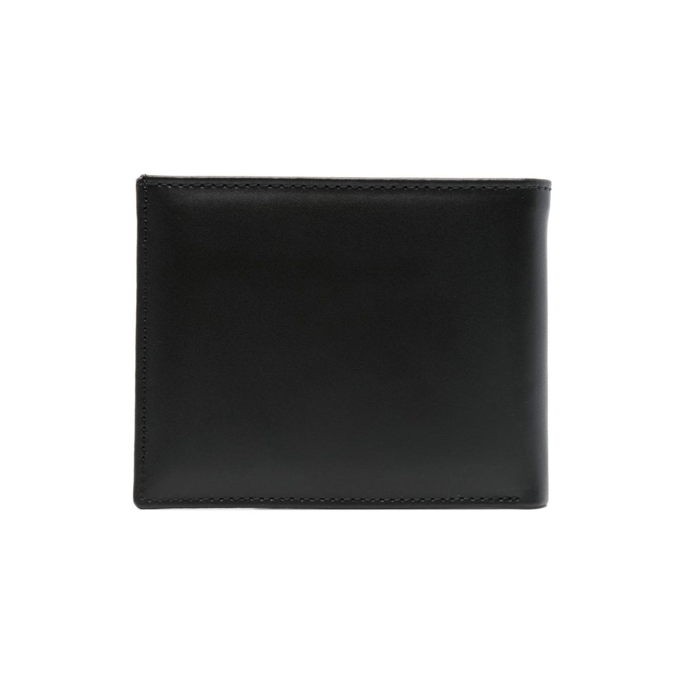 MAISON KITSUNE' Wallets Black Small Leather Goods Maison Kitsune'