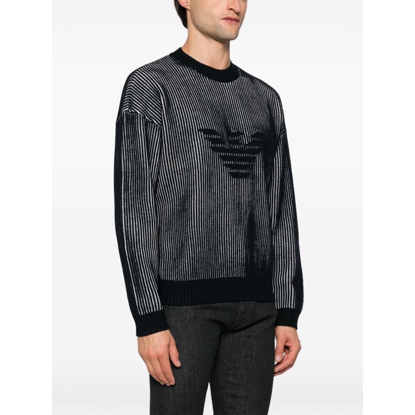 Emporio Armani Sweaters Blue Topwear Emporio Armani