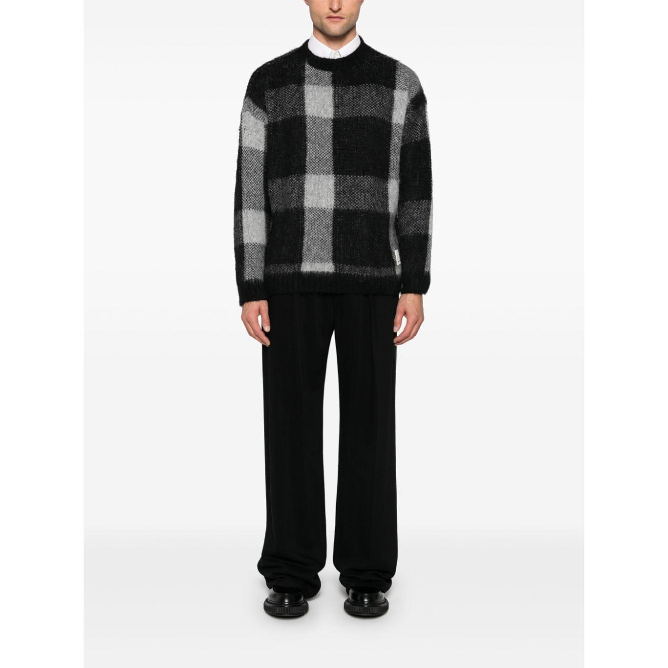 Emporio Armani  alpaca wool-blend Men Sweaters Black Topwear Emporio Armani