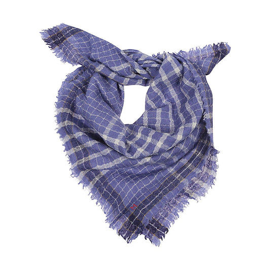 MOISMONT Scarfs Blue Scarves Hats & Gloves MOISMONT Slate Gray