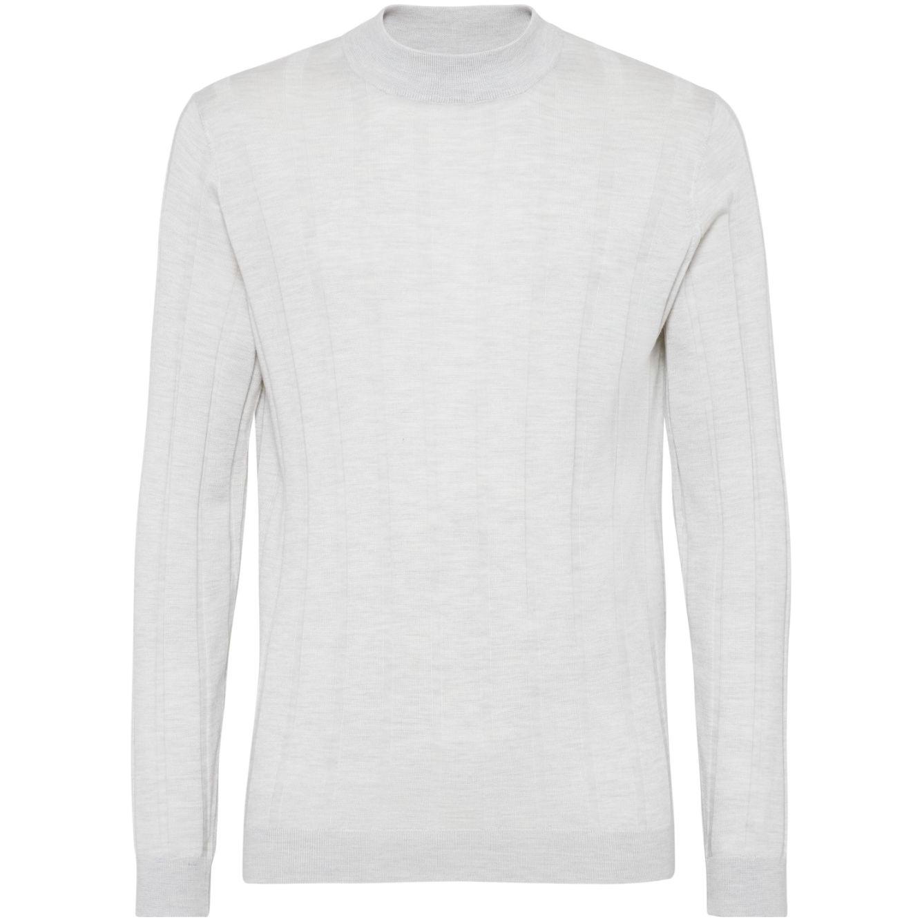 Brunello Cucinelli Sweaters Light Grey Topwear Brunello Cucinelli