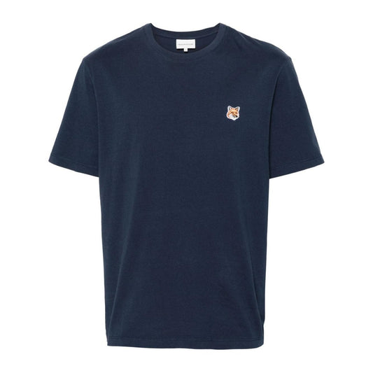 Maison Kitsune Bold Fox Head cotton T-shirt Topwear Maison Kitsune Dark Slate Gray