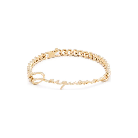 JACQUEMUS Bijoux Golden Jewellery JACQUEMUS Antique White