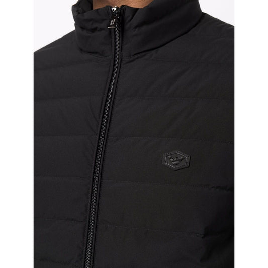 Emporio Armani down jacket in black Jackets Emporio Armani Black