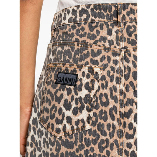 GANNI Skirts Brown Skirts Ganni Rosy Brown