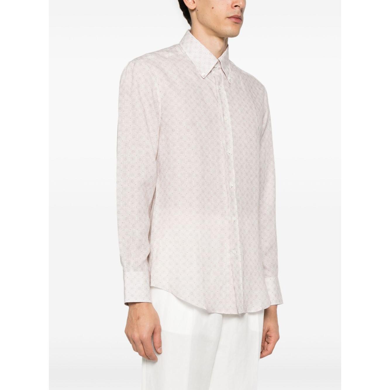 Brunello Cucinelli printed shirt Shirts Brunello Cucinelli Beige