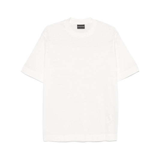 Emporio Armani cotton T-shirt Topwear Emporio Armani White Smoke