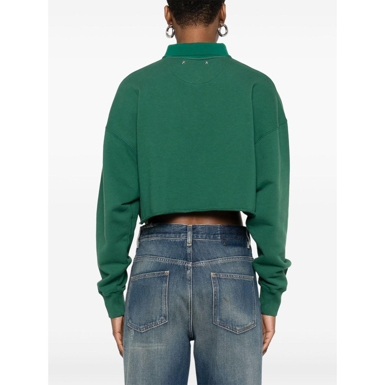 Golden Goose Sweaters Green Topwear Golden Goose White Smoke