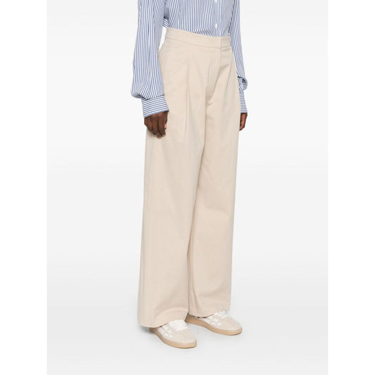 Emporio Armani wide leg trousers Trousers Emporio Armani Beige