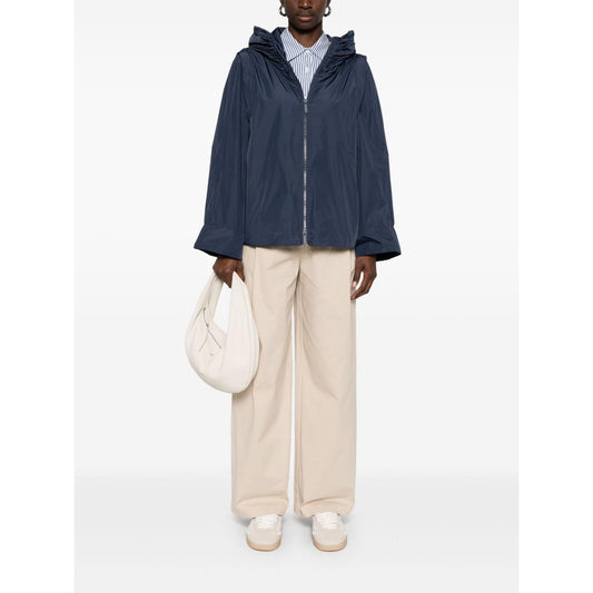 Emporio Armani Hooded blouson jacket Jackets Emporio Armani White Smoke