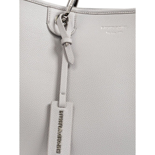 Emporio Armani Medium MyEA shopper bag with deer print Shopper Emporio Armani Gray