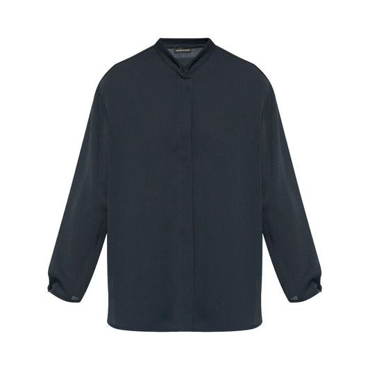 Emporio Armani shirt with side slits Shirts Emporio Armani Dark Slate Gray