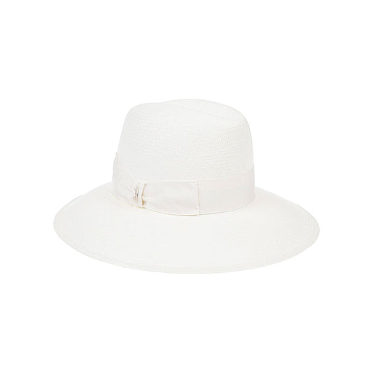 Borsalino Hats Cream Scarves Hats & Gloves Borsalino White Smoke